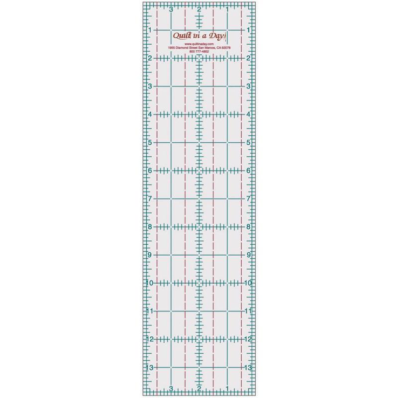 Quilt In A Day 4"x14" Rectangular Ruler