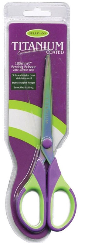 Heirloom Titanium Sewing Scissors 7"