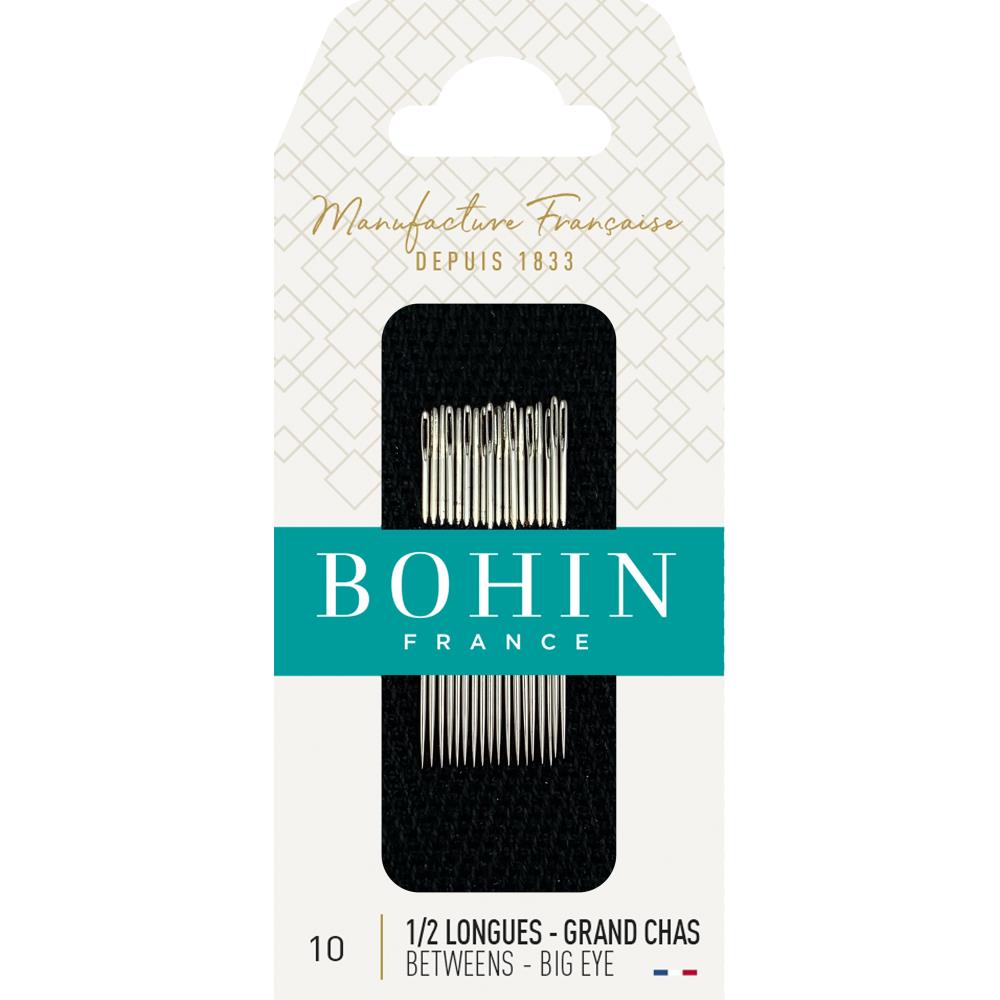 Bohin - Big Eye Hand Quilting Needles Size 10