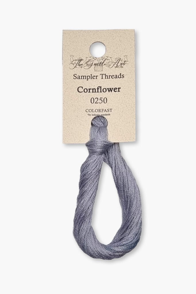 Gentle Art Sampler – Bleuet 0250B – 10 yd – 100% coton teint à la main