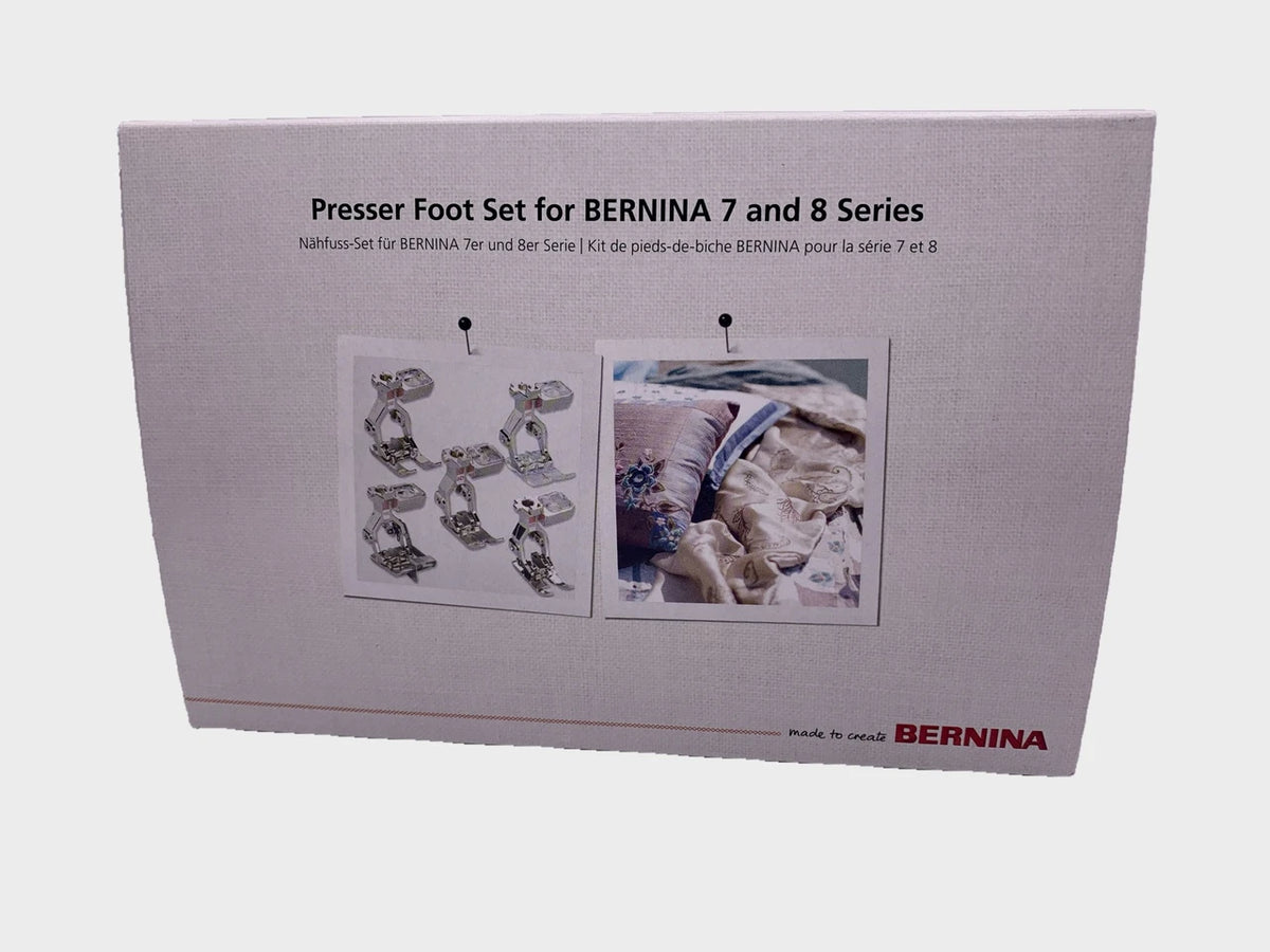 Bernina Dual-Feed foot set of 5