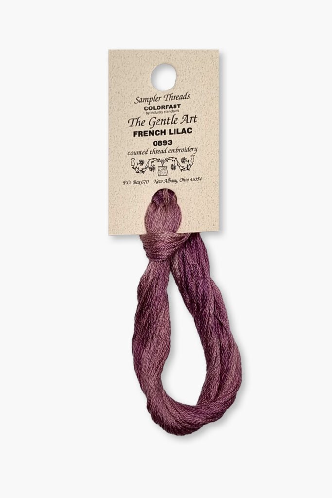 Gentle Art Sampler – French Lilac 0893B – 10 yd – 100% Cotone tinto a mano