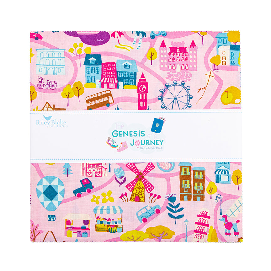 The Genesis of a Journey 10-Inch Stacker Precuts