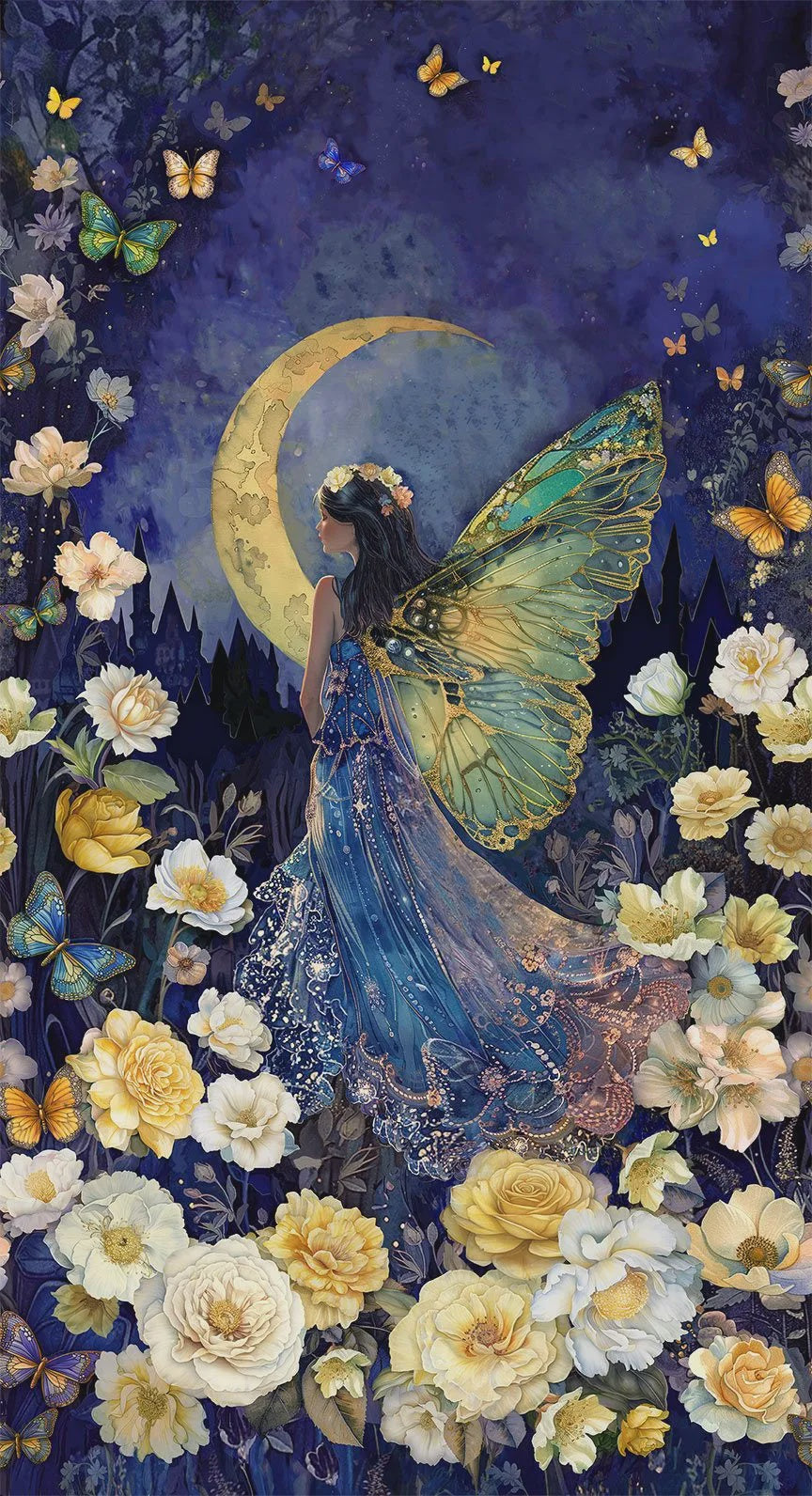 Lumiere Lumiere Fairy Panel 24" fabric