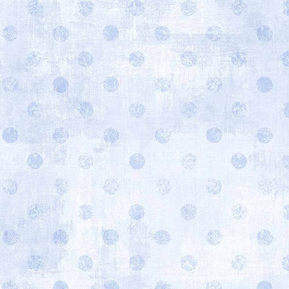 Wilmington Prints - Dry Brush Dots - Blue - Yardage