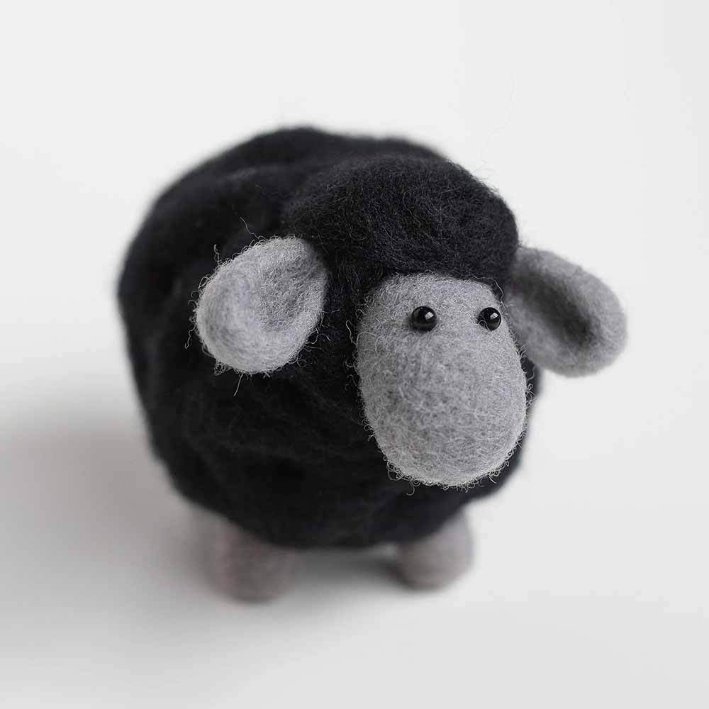 Felted Sky - Black Sheep Mini Needle Felting Kit