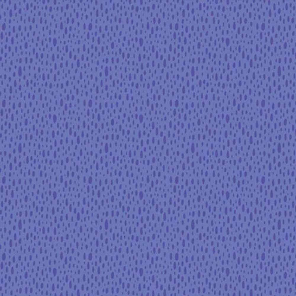P&B Textiles - Whimsy II By Heather Dutton - Rain Drops - Dark Violet - Yardage