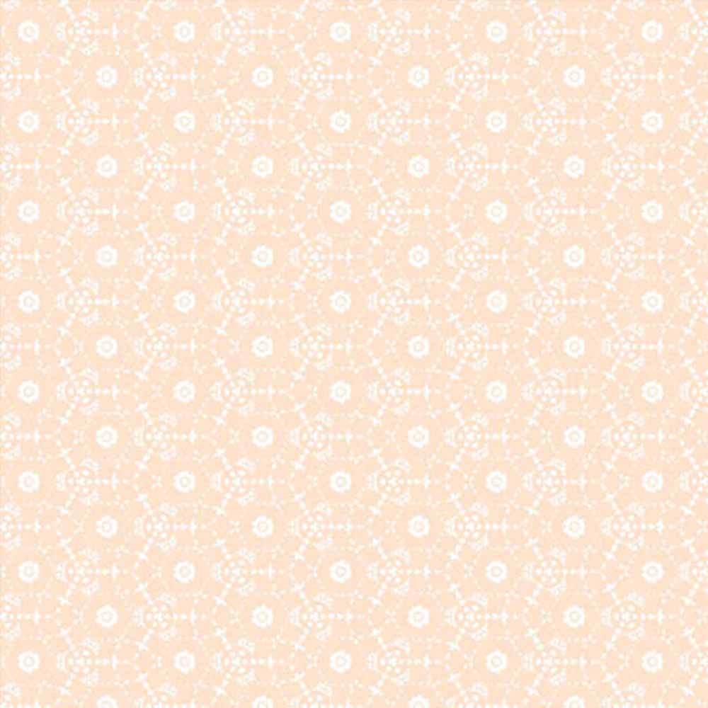 P&B Textiles - Whimsy II By Heather Dutton - Interlocking Rings - Light Peach - Yardage