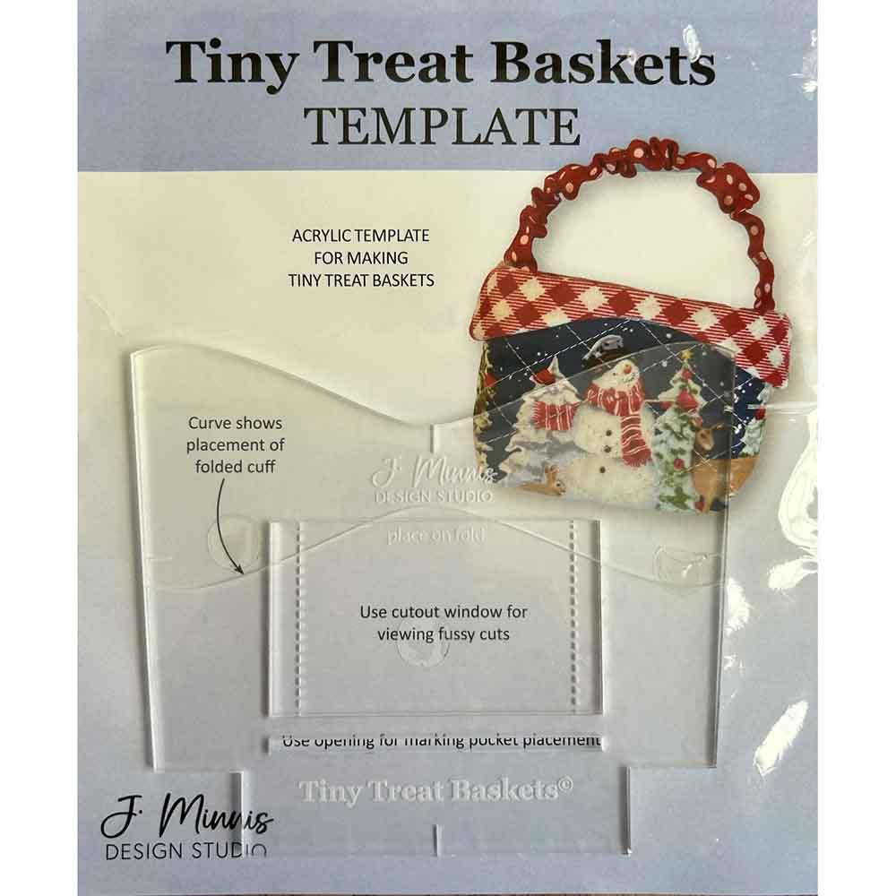 Tiny Treat Basket Acrylic Template - J. Minnis Designs