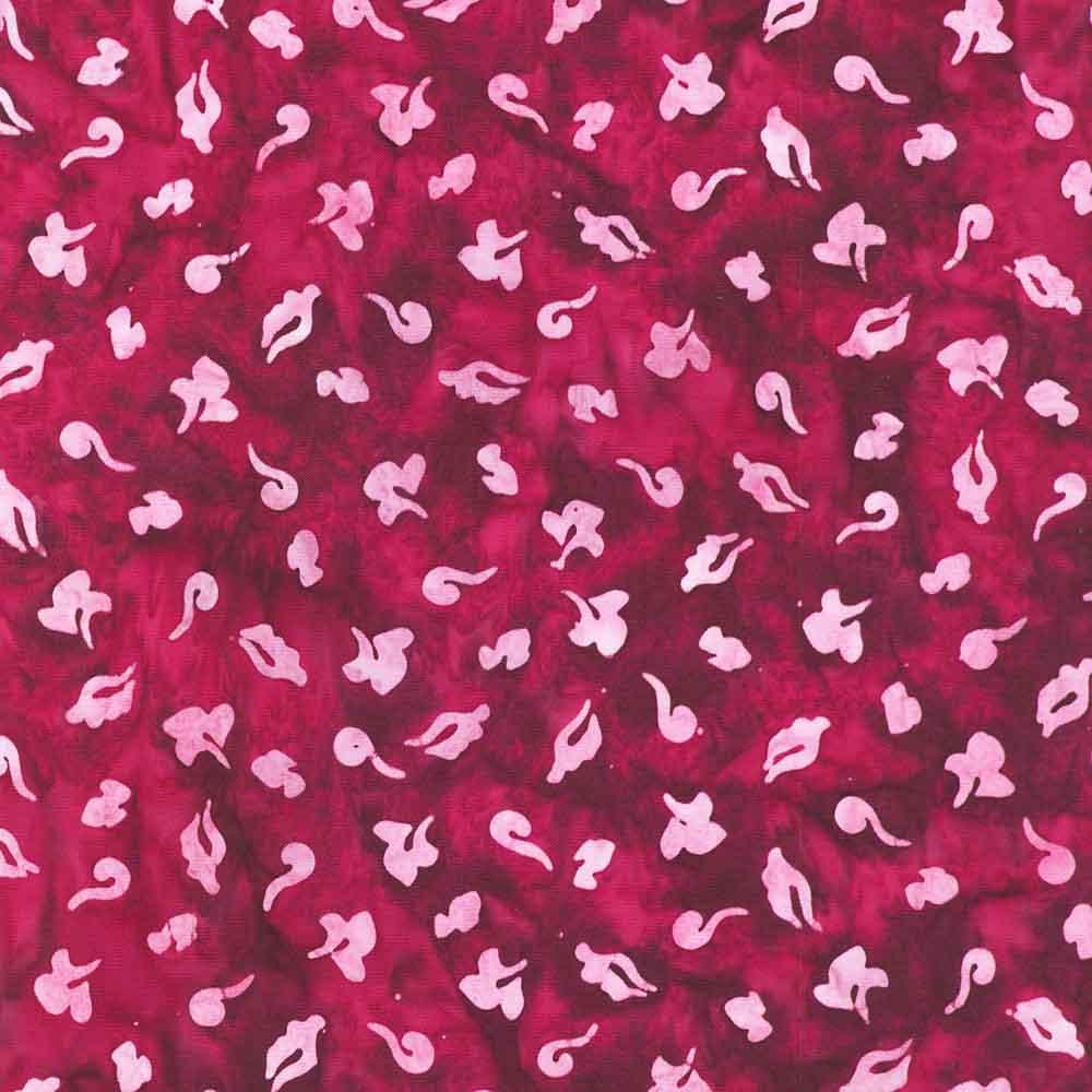 Robert Kaufman - Artisan Batiks: Bohemia Blooms - Petals - Magenta - Yardage