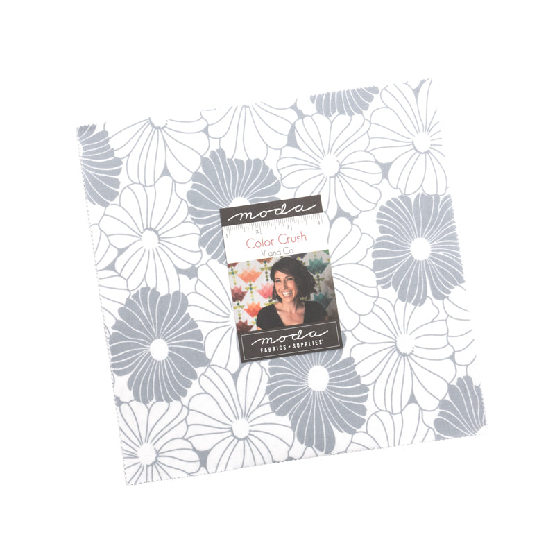 COLOR CRUSH 10-Inch Layer Cake Precuts by V and Co. Vanessa Christenson