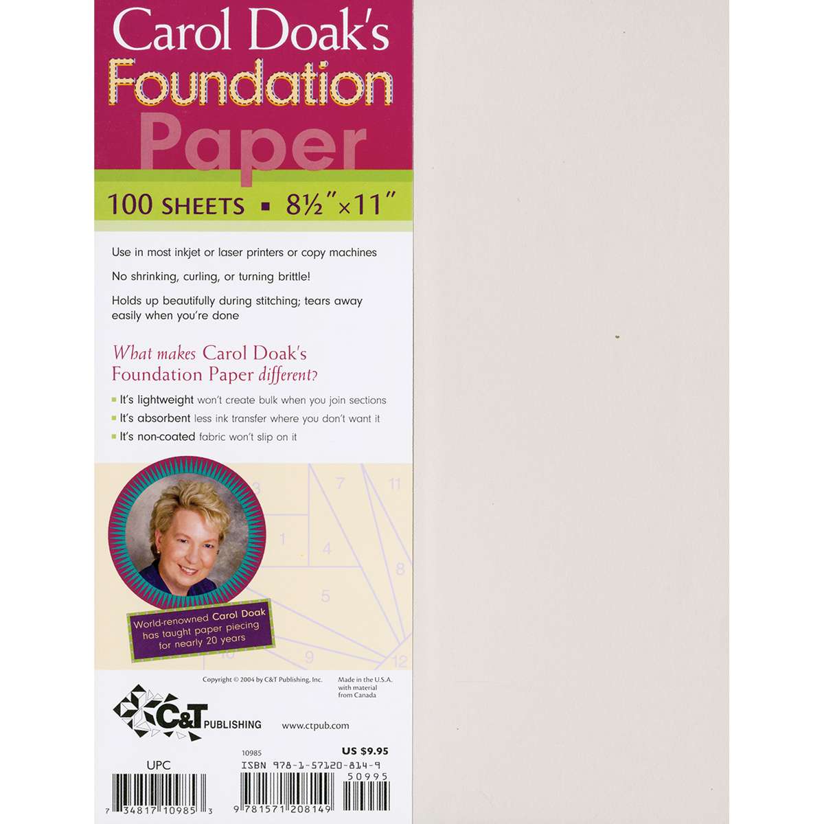 Foundation Paper By Carol Doak
