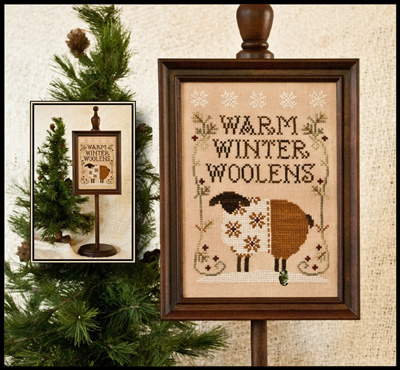 Warm Winter Woolens - Cross Stitch Chart