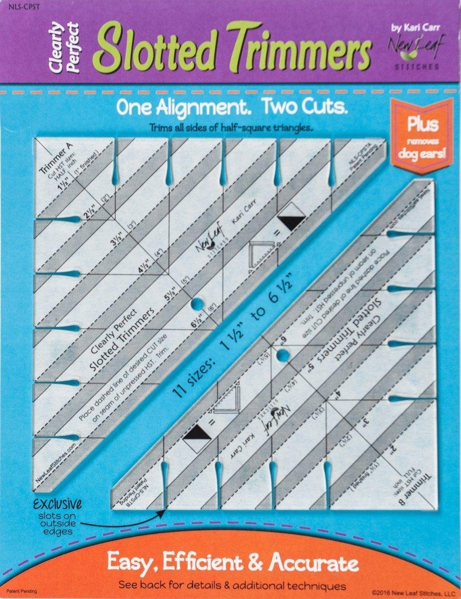 Slotted Trimmers 1 1/2 - 6 1/2Ruler