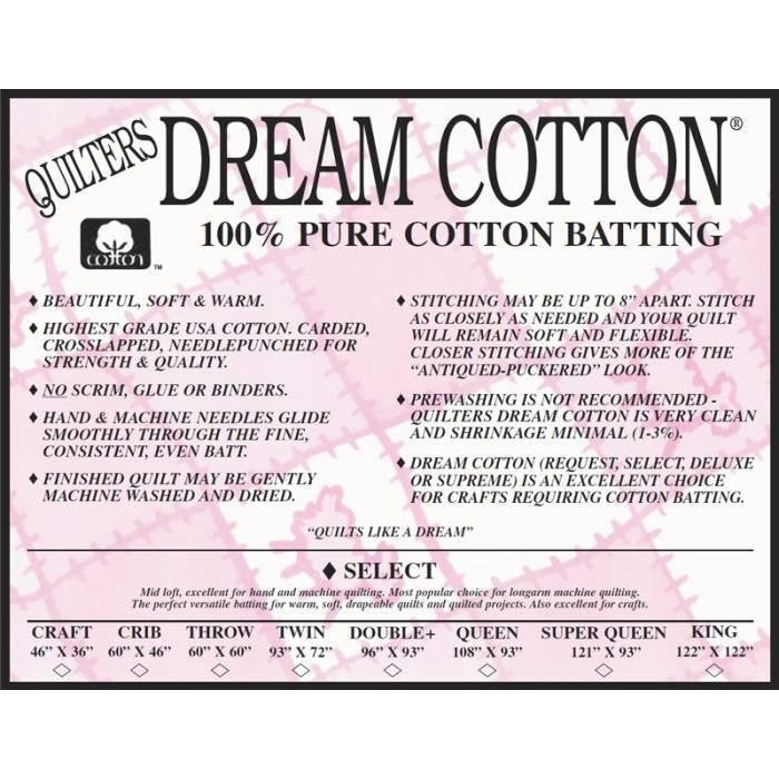 Dream Cotton Select Throw - White