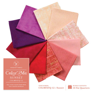 Color Me Sunset 10 Fat Quarters