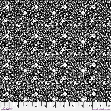 Starry Skulls Black