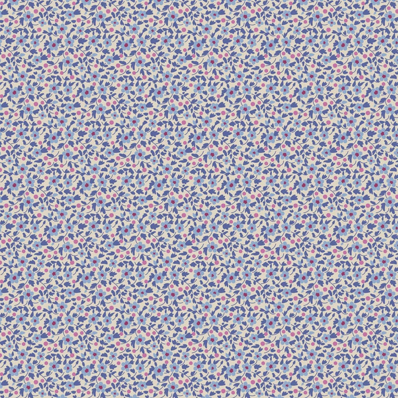 Tilda Brie Basics Iris quilting cotton fabric