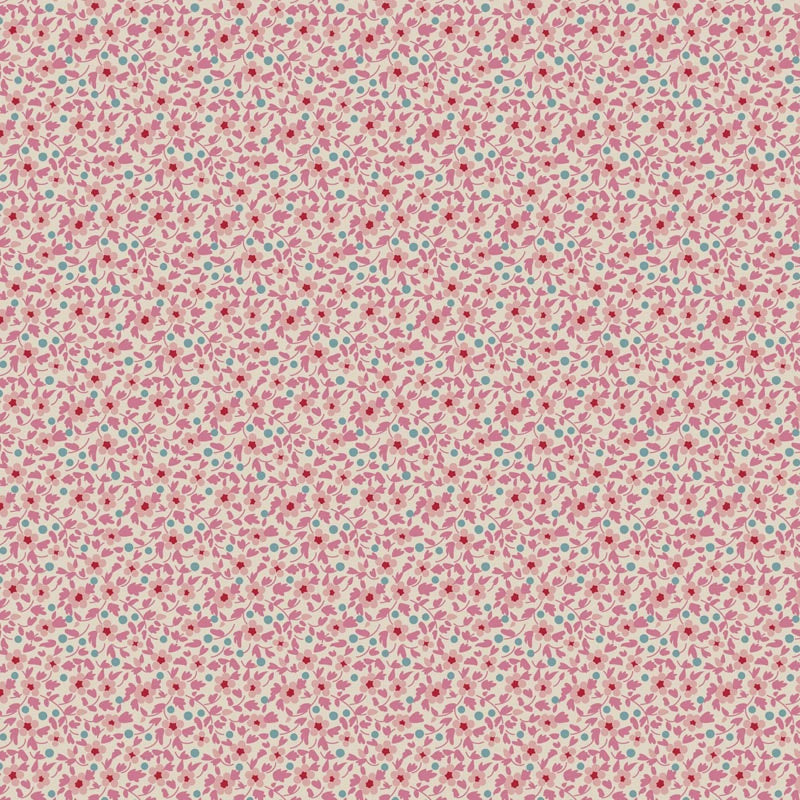 Tilda Brie Basics Pink quilting cotton fabric
