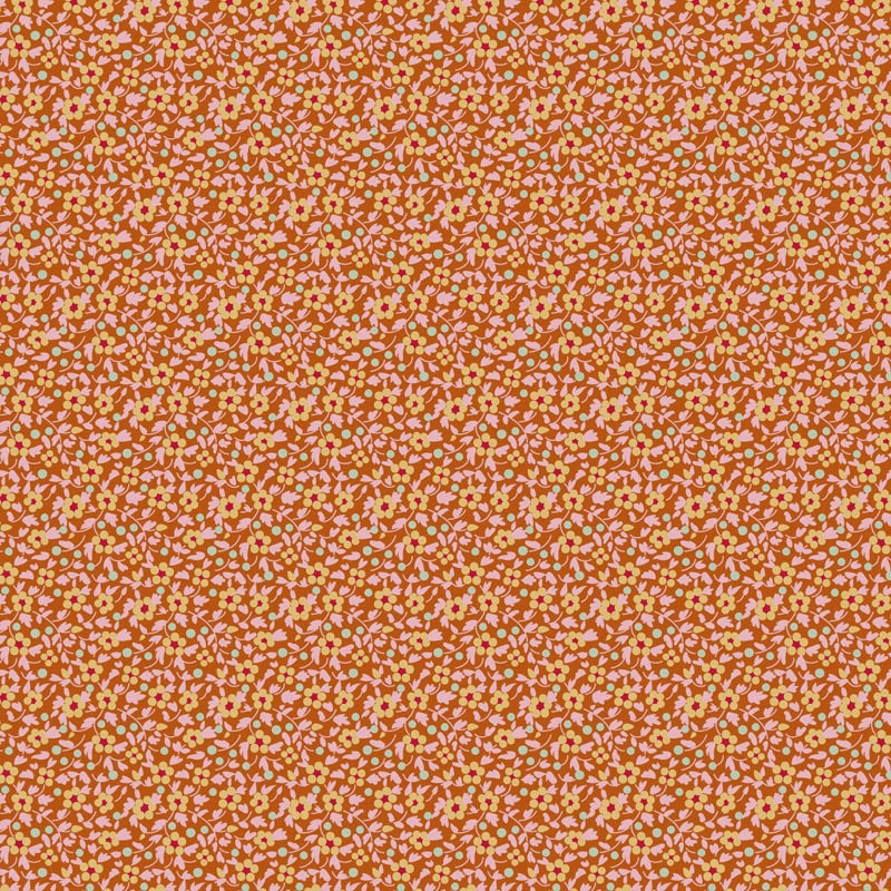 Tilda Brie Basics Ginger quilting cotton fabric