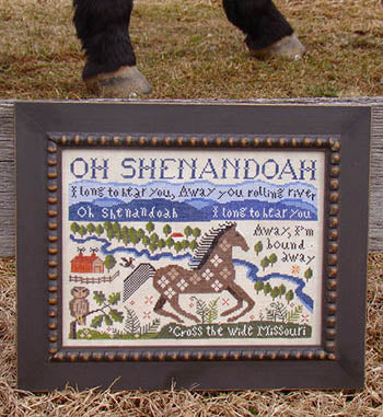 Carriage House Samplings Shenandoah Paper Pattern