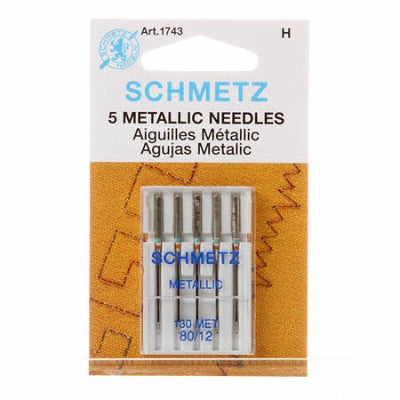 Schmetz Metallic Machine Needle Size 12/80 1743