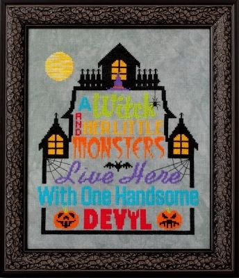 A Haunting Household- Cross Stitch Chart