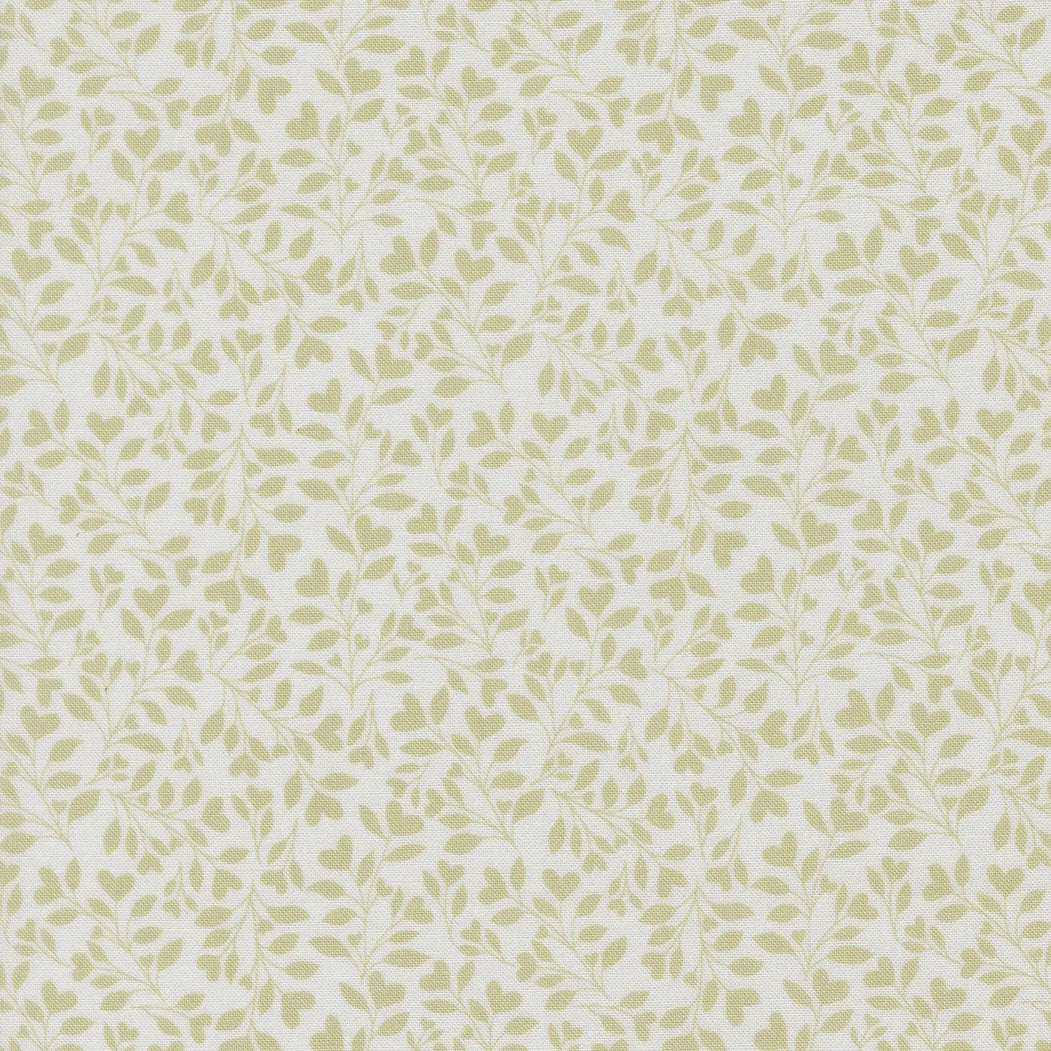 Abide Linen White Light Green fabric 18794 25