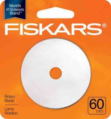 Fiskars 60mm Rotary Blades 1pk