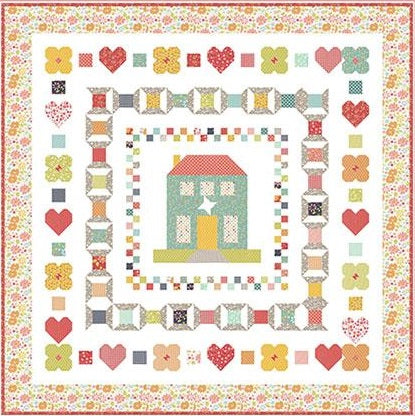 Delightfully Yours Quilter's Cottage Quilt Kit