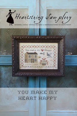 You Make My Heart Happy - Cross Stitch Chart