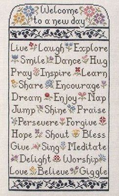 A New Day - Cross Stitch Chart