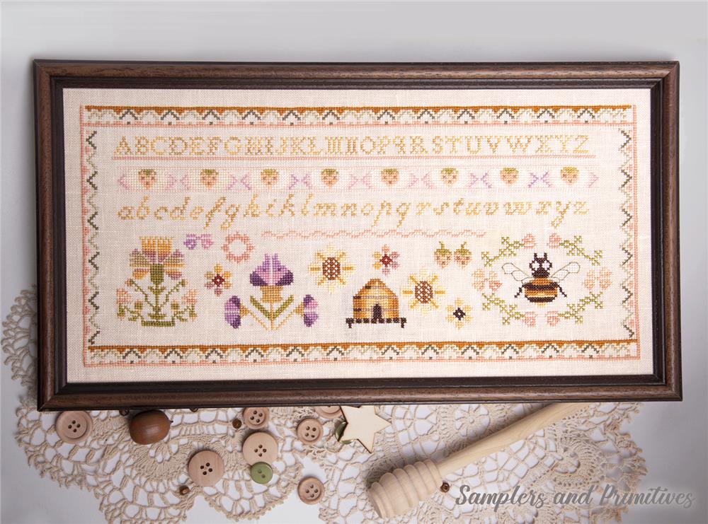 The Beehive Sampler - Cross Stitch Chart