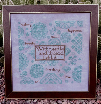 With Needle and Thread - Cross Stitch Chart