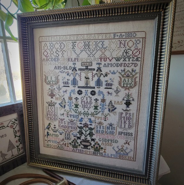 Ane Margrete Olsdatter 1810 Sampler - Cross Stitch Chart