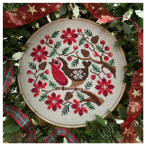 Robin Redbreast - Cross Stitch Chart