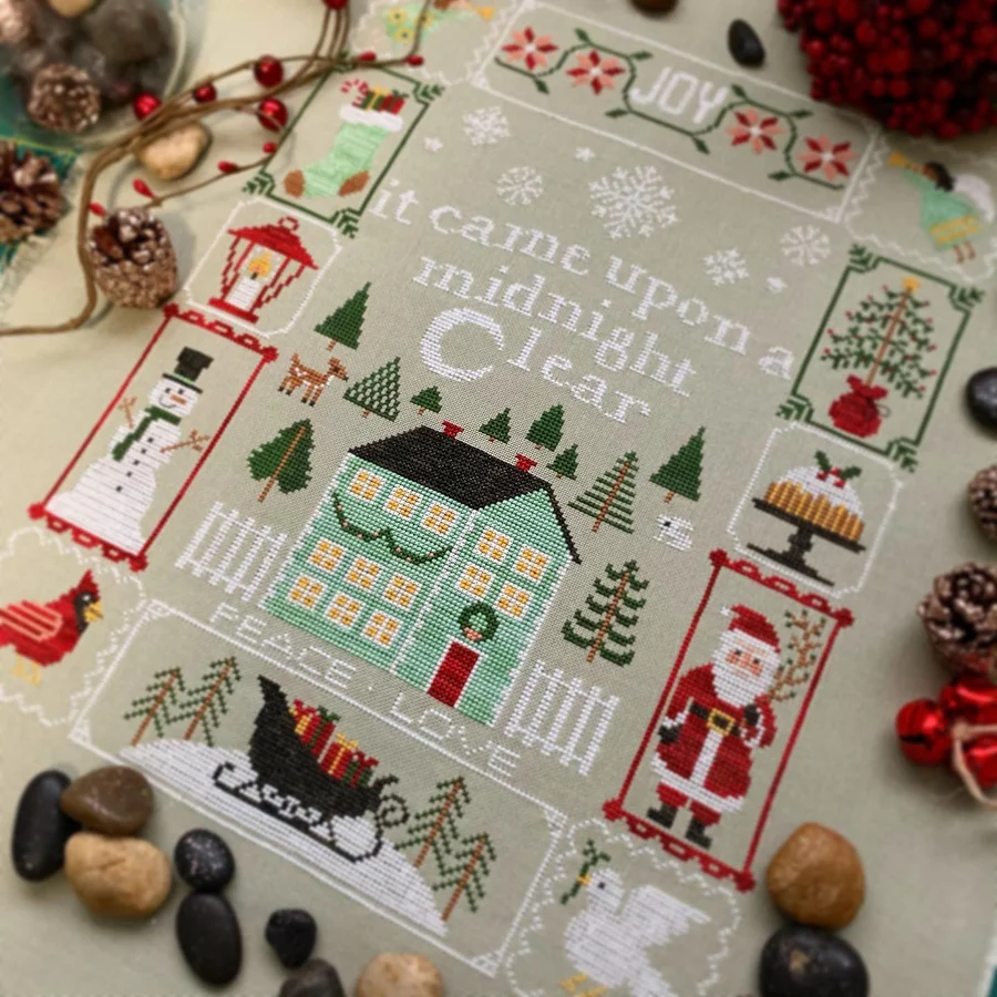 --Christmas Dreams All Parts, 1-5 - Cross Stitch Chart
