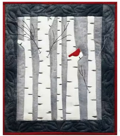 BIRCHES - WALL QUILT KIT - (M) RACHEL'S GREENFIELD