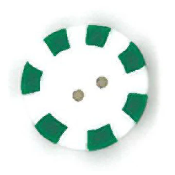 Small Green Peppermint Button 4416.S
