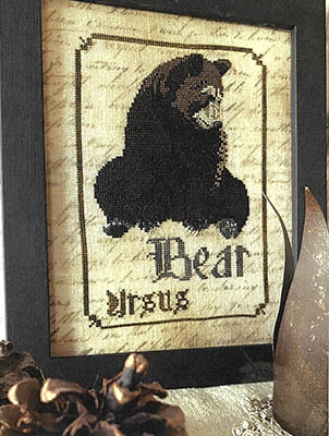 Bear: Spirits of the Woods - Cross Stitch Chart