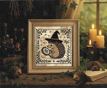 Woodland Stitchy Friends: Hedgehog - Cross Stitch Chart