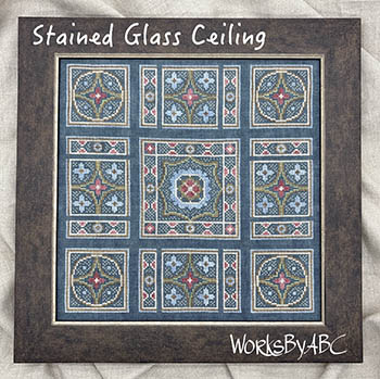 Stained Glass Ceiling - Cross Stitch Chart
