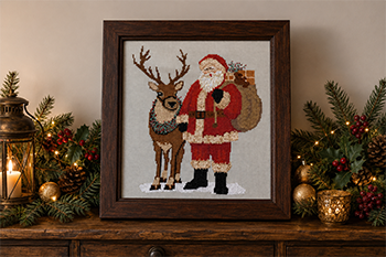 Twin Peak Santa 2026 - Cross Stitch Chart