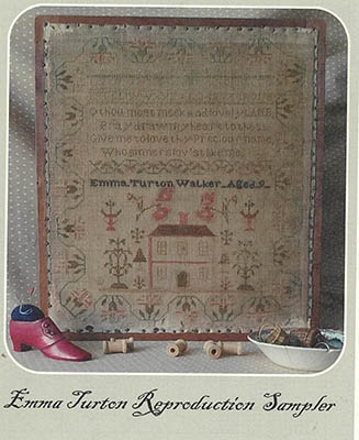 Emma Turton Reproduction Sampler - Cross Stitch Chart