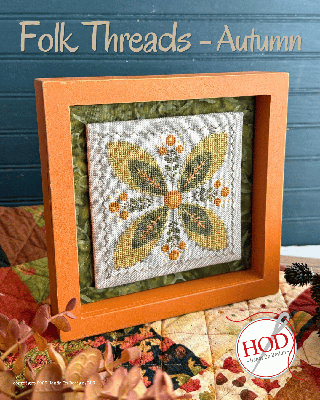 Folk Threads Autumn - Cross Stitch Chart