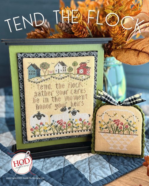 Tend The Flock - Cross Stitch Chart