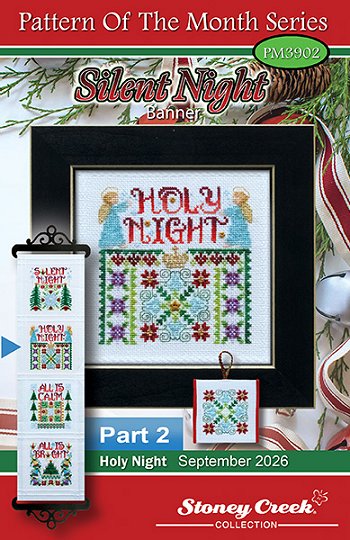 September 2026 Pattern of the Month - Holy Night PM3902 - Cross Stitch Chart