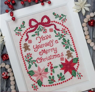 Merrily On High - Cross Stitch Chart