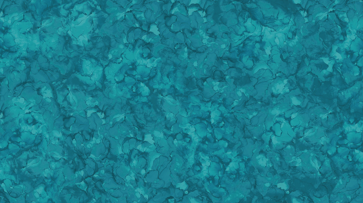 Mirage Adriatic quilting cotton fabric by Deborah Edwards | Northcott