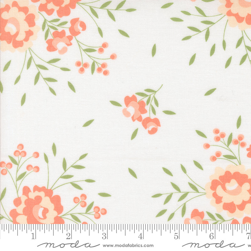 Abloom Cloud Springtime Rose Yardage by Corey Yoder for Moda Fabrics